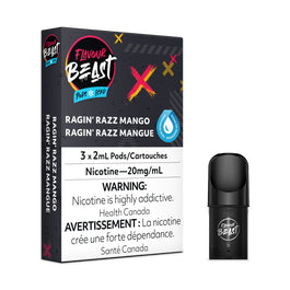 Flavour Beast Pods Pack - Ragin' Razz Mango Iced